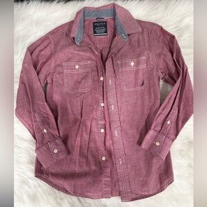 🎄Náutica Boys collared  Shirt